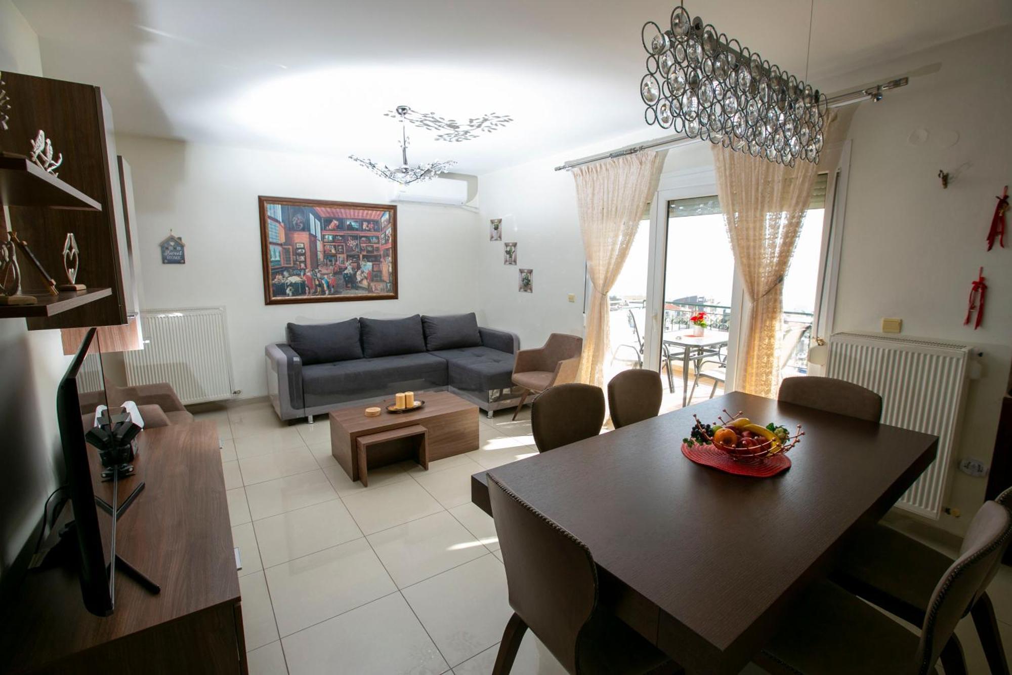 Kathys Sea View Apartment Кавала Экстерьер фото